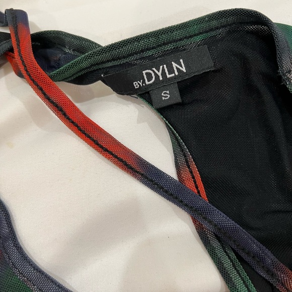 Mini Colorful Mesh Dress - Picture 6 of 6